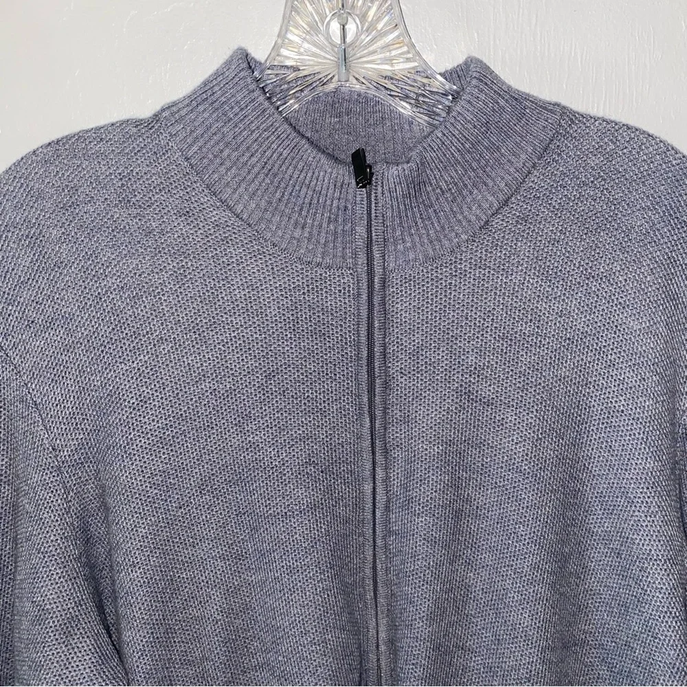 Greg Norman Gn Collection Men's M Chelsea Full Zip Wind Sweater Golf Jacket